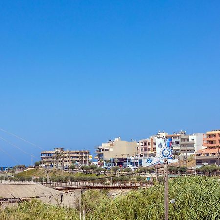 Studio On The Closest Beach To The City! Amoudara Lasithiou Exteriör bild
