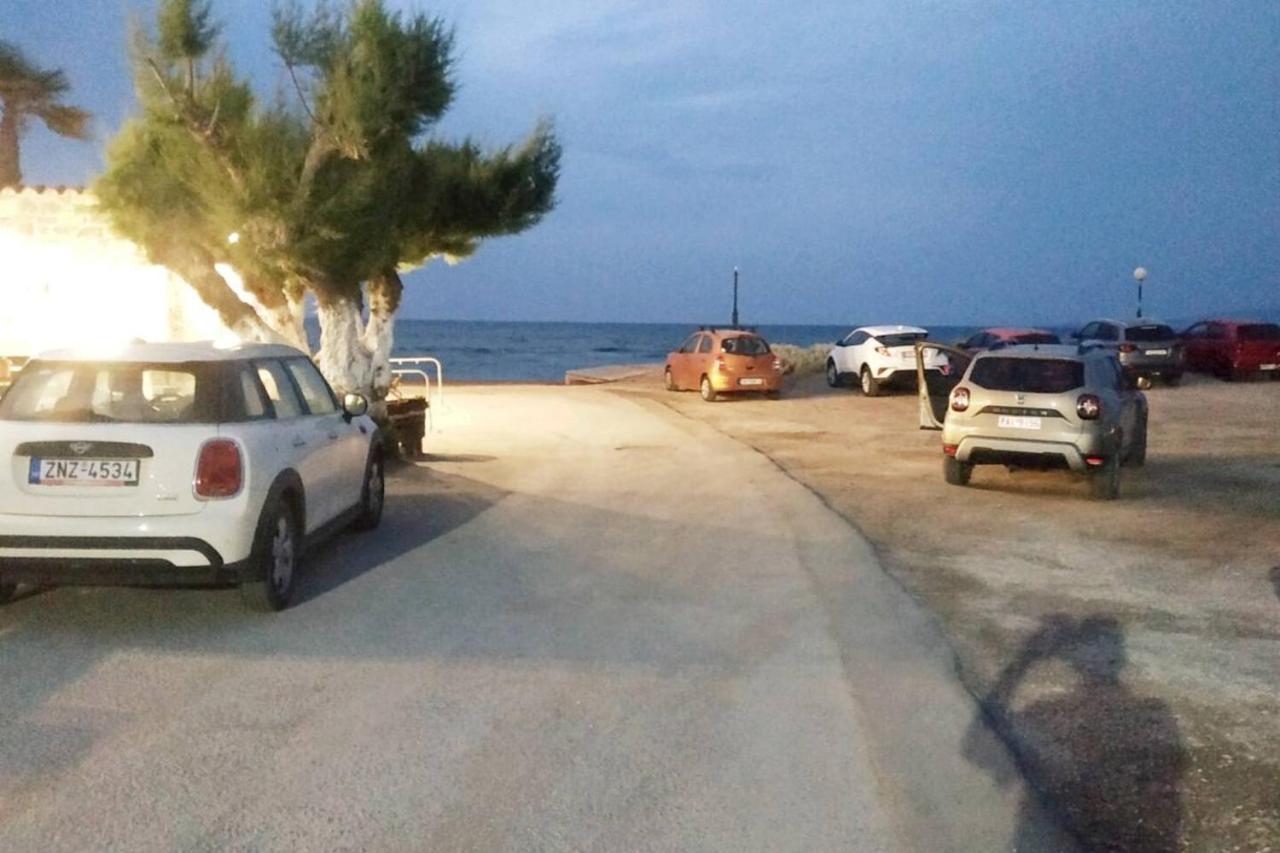 Studio On The Closest Beach To The City! Amoudara Lasithiou Exteriör bild