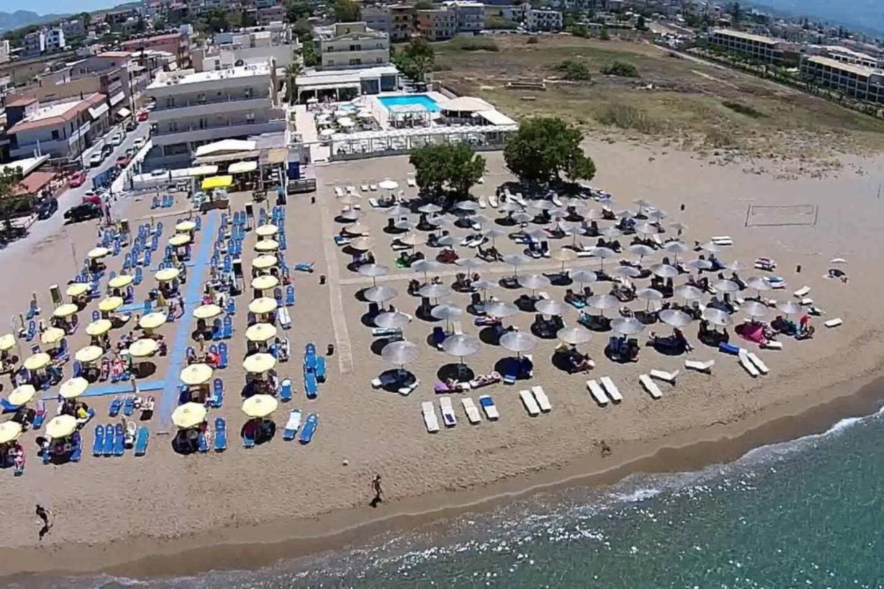 Studio On The Closest Beach To The City! Amoudara Lasithiou Exteriör bild