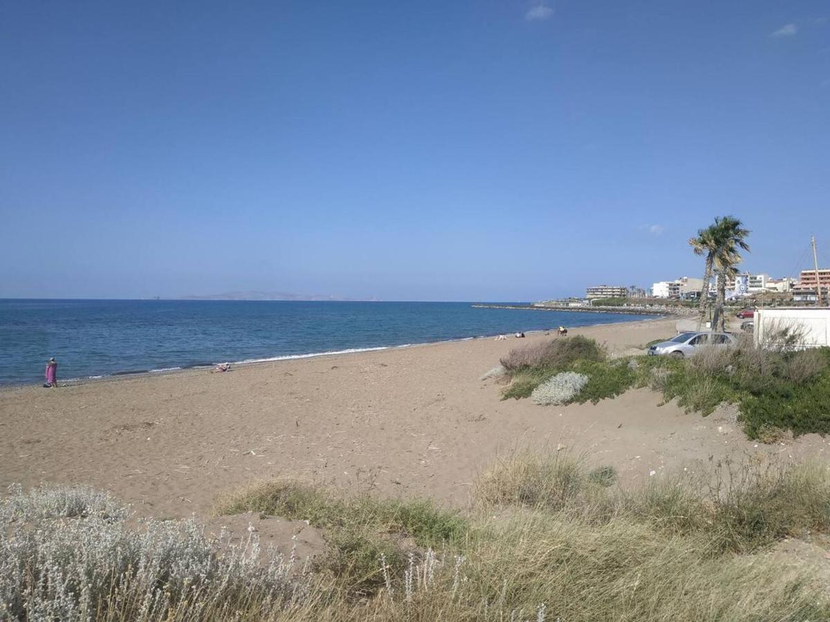 Studio On The Closest Beach To The City! Amoudara Lasithiou Exteriör bild