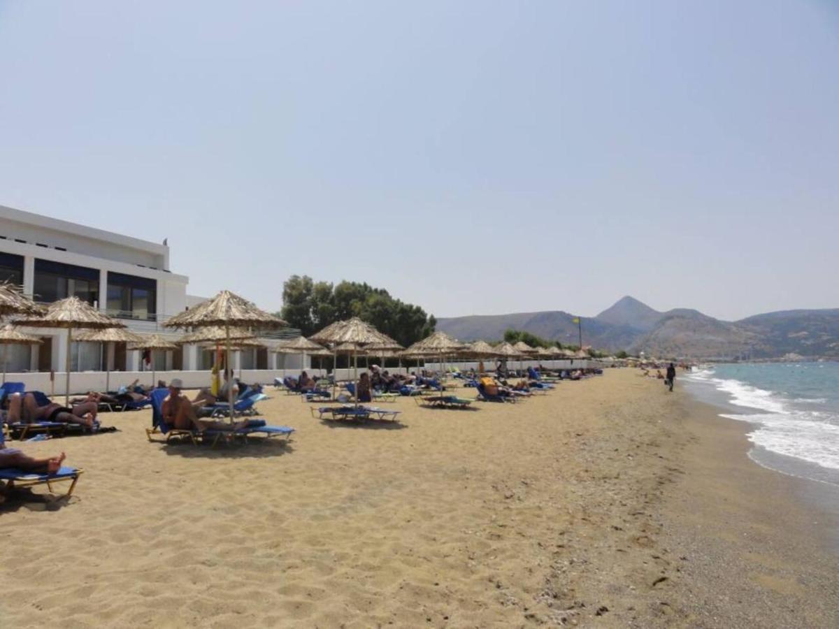 Studio On The Closest Beach To The City! Amoudara Lasithiou Exteriör bild