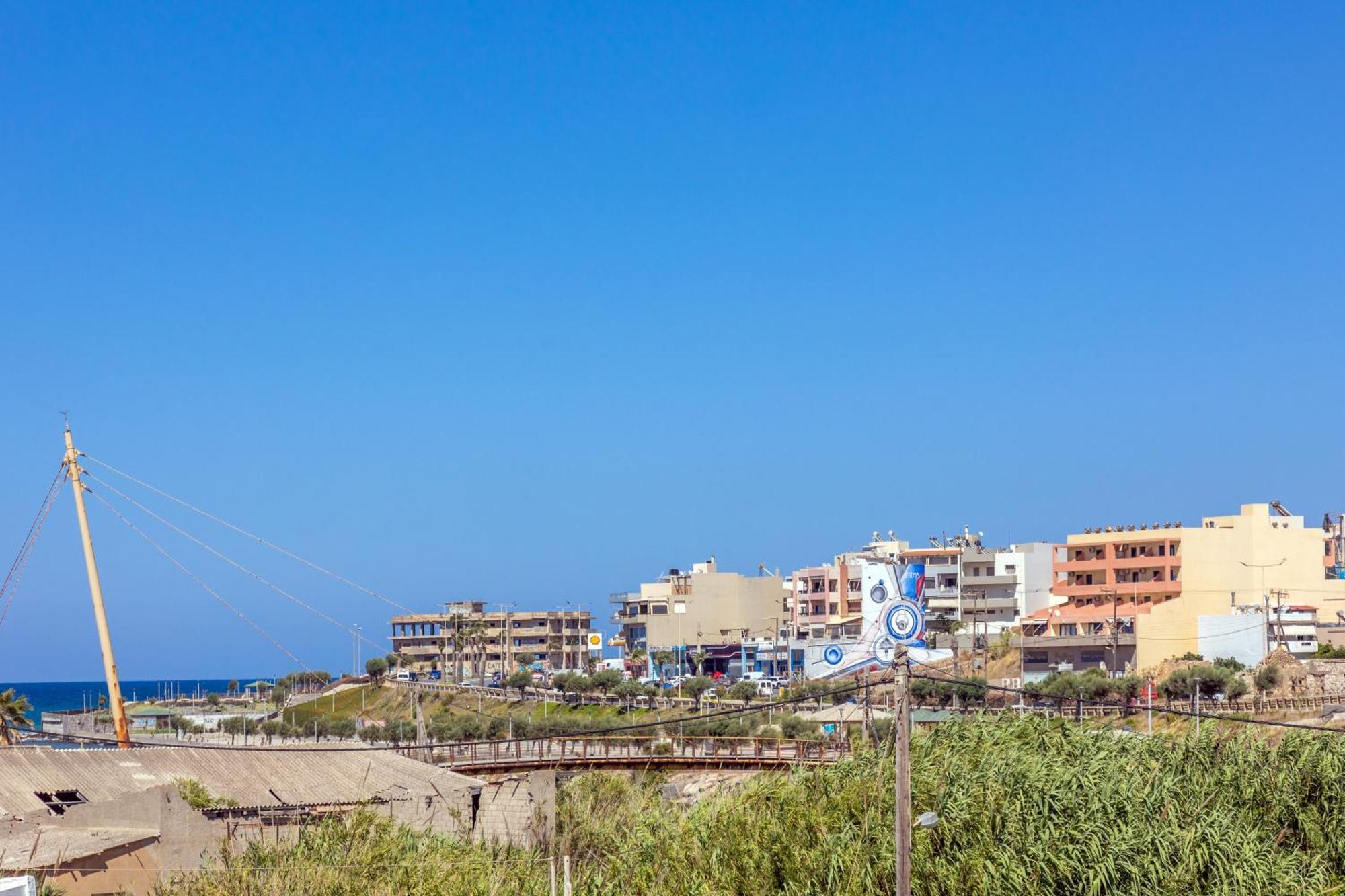 Studio On The Closest Beach To The City! Amoudara Lasithiou Exteriör bild
