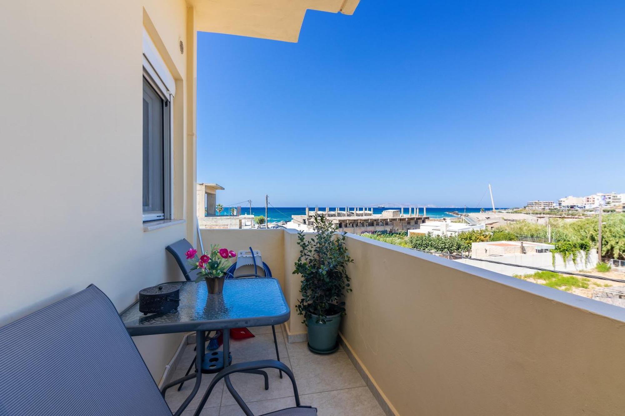 Studio On The Closest Beach To The City! Amoudara Lasithiou Exteriör bild